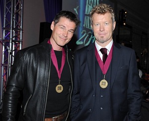 Morten and Magne in London, October 15th