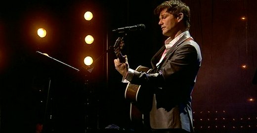 Morten on stage at the Opera House in Oslo