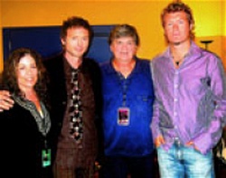 Paul and Magne with Phil Everly and his wife Patti in 2004