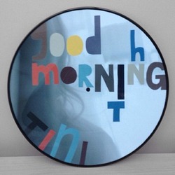 The vinyl picture disc, designed by Magne