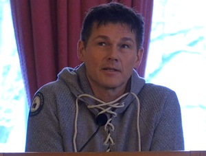 Morten speaking in Oslo, Jan. 30th