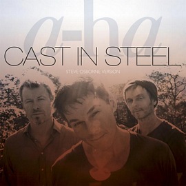 Cover image of new single "Cast In Steel" (Steve Osborne Version)